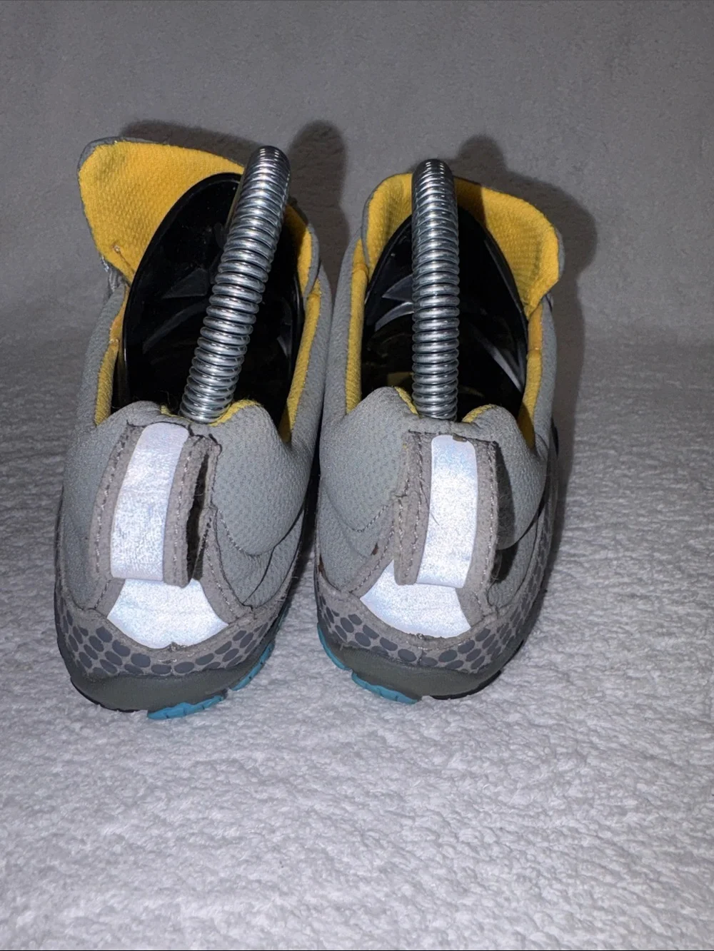 Vibram Fivefingers Womens Bikila LS Barefoot Running Gray Blue Size 8 eur 40